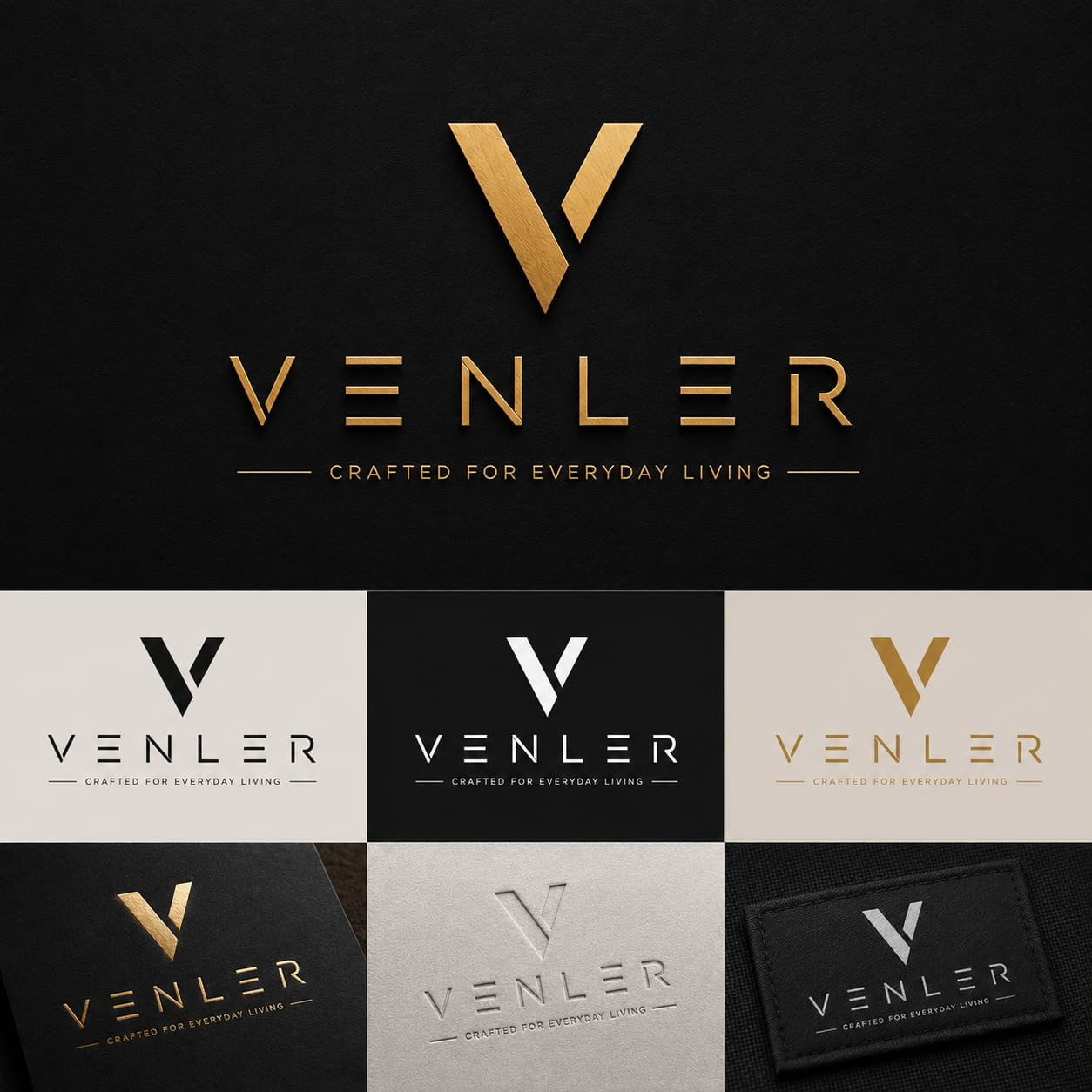 VENLER logo and brand identity